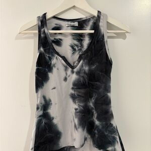 Urban Outfitters Tie-Dye Tank Top w/ Raw Hem